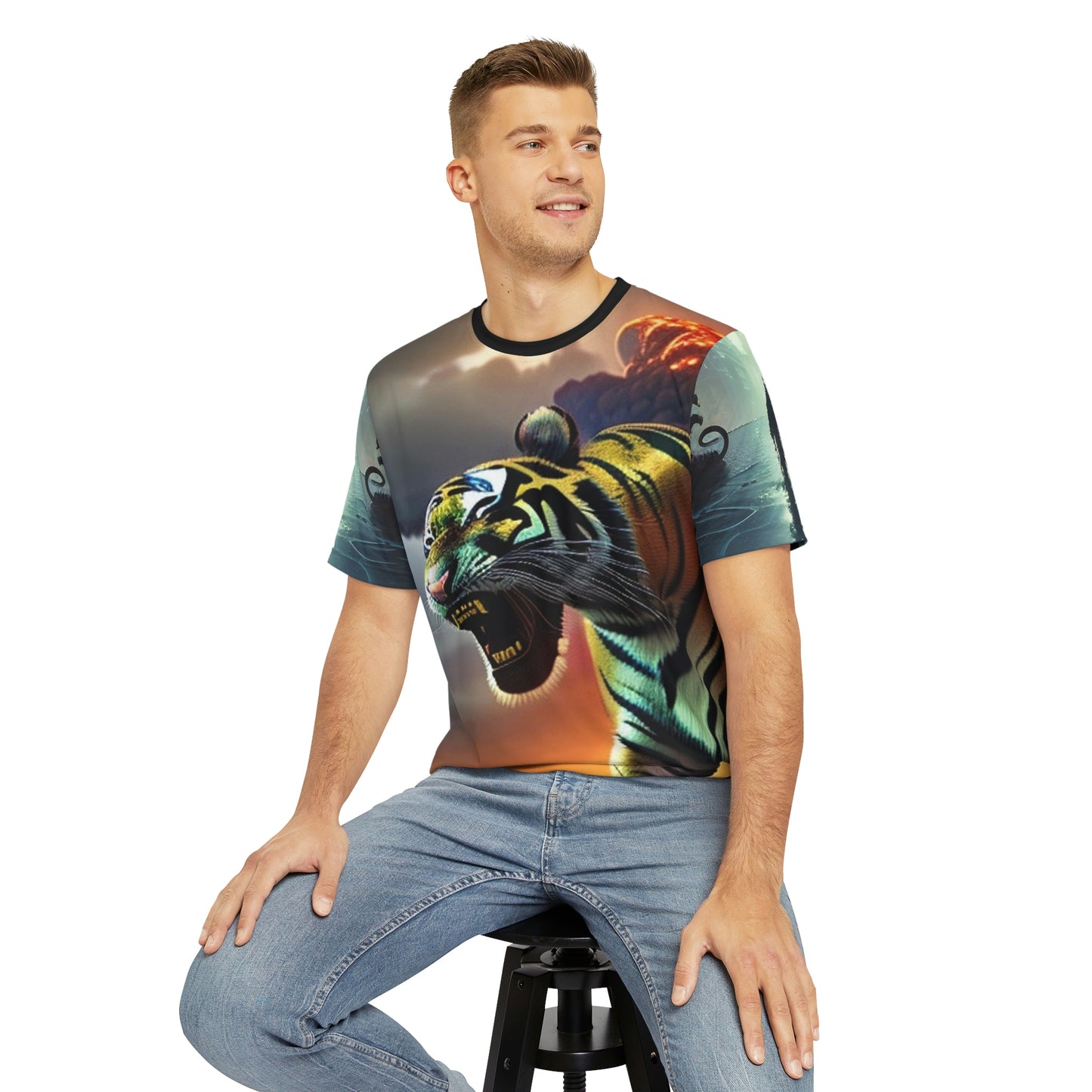 Men's Polyester Tee (AOP)